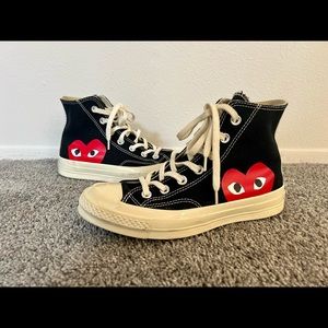 CONVERSE X COMME DES GARCONS PLAY ALL STAR CHUCK '70 HI